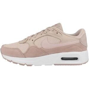 Nike Women's Air Max SC Shoes Tan Sneakers with Suede and Mesh Design(112)